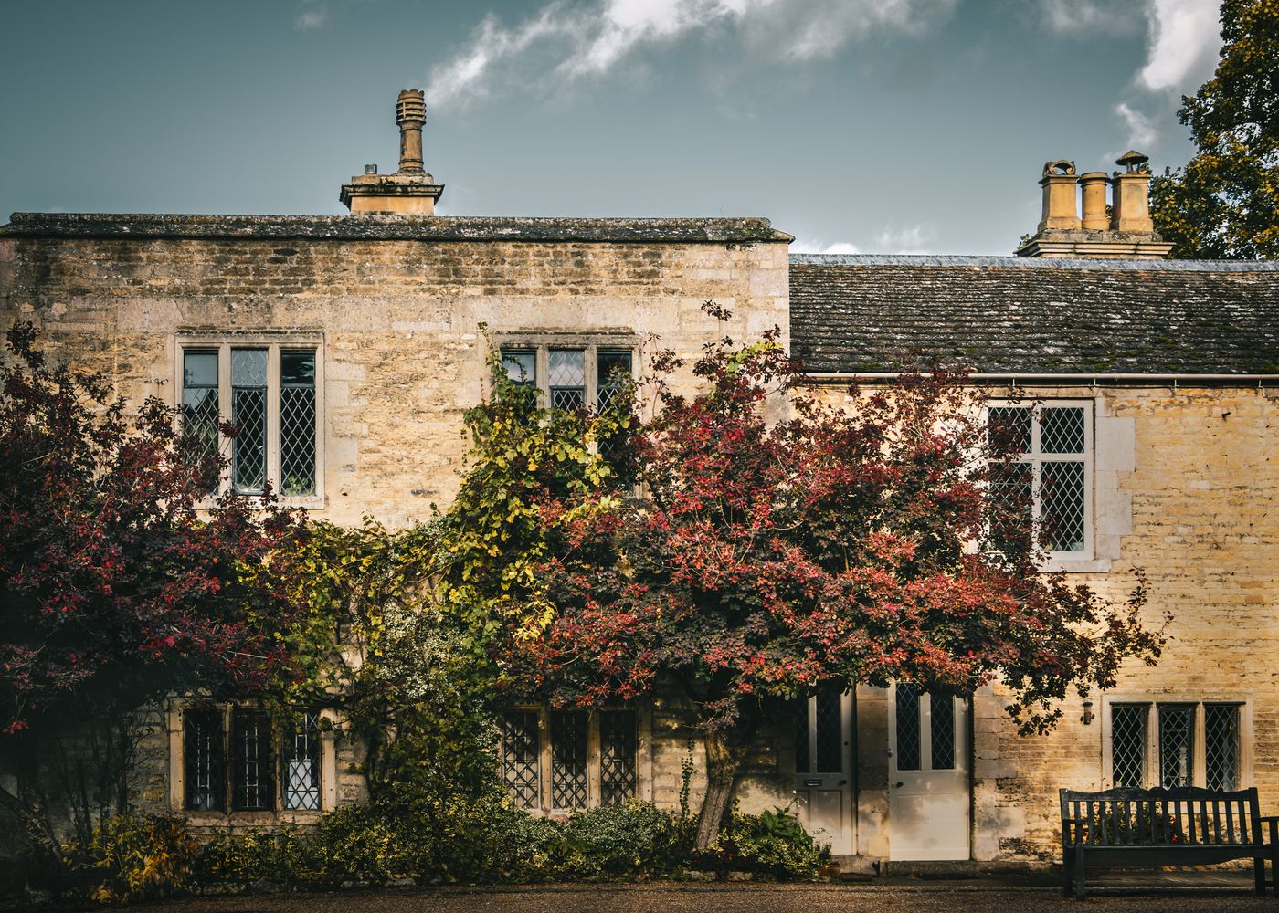 A traditional stone house